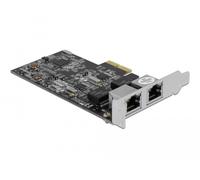 DeLOCK Carte PCI Express x2 vers 2 x 2,5 Gigabit LAN