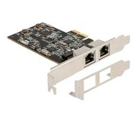 DeLock Carte PCI Express x2 i225 – 2 x 2,5 Gigabit LAN