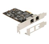 DeLock Carte PCI Express x2 i225 – 2 x 2,5 Gigabit LAN