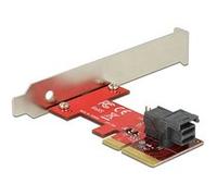 DeLOCK Carte PCI Express x4 > 1 x Interne SFF 8643 nvme # Low Profile de Facteur de Forme NOIR G