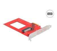 DeLOCK "Carte PCI Express x4 vers 1 x U.3 interne, Carte d''interface"