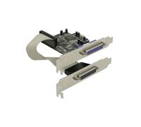 DeLOCK Carte PCIe 2 ports parallèles - Interface PCIe - Compatible Windows 2000/XP/2003/Vista - Référence 89125