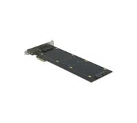 DeLOCK Carte PCIe x2 vers 4x SATA III 6Gbps RAID 0/1/10/JBOD, Support HyperDuo, compatible Windows/Linux, avec S.M.A.R.T. et TRIM
