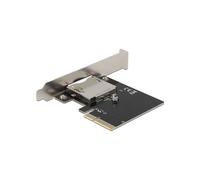 DeLOCK Carte PCIe x4 vers CFexpress Externe - Référence 91755 - PCIe 3.0 - Compatible Windows & Linux - Voyants Indicateurs - Usage PC