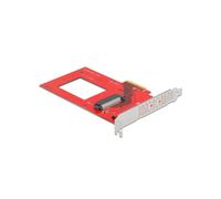 DeLOCK Carte PCIe x4 vers U.3 Interne, Support NVMe, Compatible Windows & Linux Kernel 5.8 (Réf: 90071)