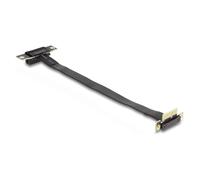 Delock Carte Riser PCI Express x1 mâle coud? ? 90? vers x, Carte m?re?: accessoires