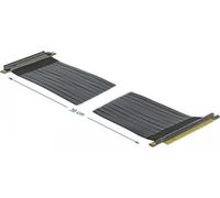 Delock Carte Riser PCI Express x16 vers x16 avec câble flexible 30 cm (85764)
