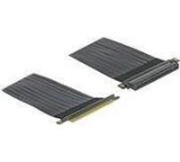 Delock Carte Riser PCI Express x16 vers x16 avec câble flexible 60 cm (85765)