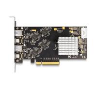DeLOCK Cartes PCI Express x8 avec 2 x USB 20 Gbps USB Type-C femelle et 2 x USB 10 Gbps Type-A femelle - Quad Channel