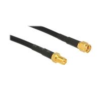 Delock CFD200 - Rallonge de câble d'antenne - RP-SMA (F) pour RP-SMA (M) - 3 m - CFD-200 - noir