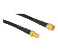 Delock CFD200 - Rallonge de câble d'antenne - RP-SMA (F) pour RP-SMA (M) - 3 m - CFD-200 - noir
