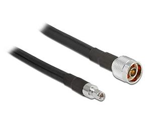 Delock CFD400 LLC400 Câble d'antenne fiche N vers fiche RP-SMA basse perte 10 m