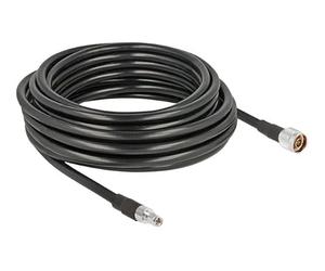 Delock CFD400 LLC400 Câble d'antenne fiche N vers fiche RP-SMA basse perte 10 m