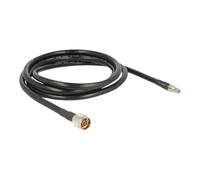 CFD400 LLC400 low loss - Câble d'antenne - connecteur N (P) pour RP-SMA (P) - 2 m - coaxial - noir