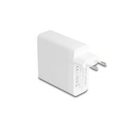 DeLOCK Chargeur USB GaN 140W - 1x USB Type-C PD 3.1, 100-240V, 5-28V, Protections Court-circuit/Surcharge/Surchauffe, avec câble USB Type-C