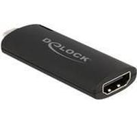 Delock Clé de capture vidéo HDMI USB Type-C, PC : accessoires, Noir