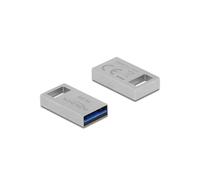 DeLOCK Clé USB 3.2 Gen 1 64 Go Boîtier Métallique Argenté - Lecture 103 Mo/s, Ecriture 48 Mo/s - Compatible Windows/macOS/Linux/Chrome OS