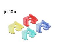 DELOCK Clip de réparation réseau RJ45 40 pièces set 1