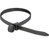 DELOCK Colliers de câbles avec oeillet de fixation L400xl7,6mm bl. 10p.