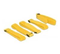 DeLOCK Colliers de serrage avec velcro, 5 pièces, Serre-câble