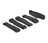 DeLOCK Colliers de serrage avec velcro, 5 pièces, Serre-câble