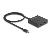DeLOCK Commutateur 2 en 1 USB 10 Gbps USB Type-C, bidirectionnel, 8K