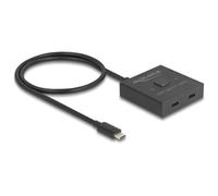 DeLOCK Commutateur 2 en 1 USB 10 Gbps USB Type-C, bidirectionnel, 8K