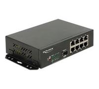 DeLock Commutateur Gigabit 8 ports RJ45 + 1 SFP