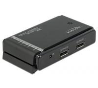DeLOCK Commutateur DisplayPort 1.4 2 x 2 entrée DisplayPort en 1 x 2 sorties DisplayPort 8K