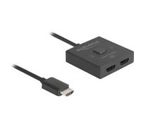 DeLOCK Commutateur 2 en 1 HDMI, bidirectionnel, 8K