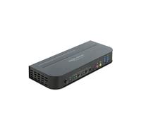 DeLOCK Commutateur KVM DisplayPort 1.4 8K 30Hz, USB 3.0, HDMI, Audio, 2 Ports PC, Résolution 7680x4320, USB Type-A/B, Alimentation Externe