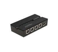DeLOCK Commutateur USB 2.0 4 Ports vers 1 Périphérique - 0.48 Gbit/s - Boîtier Plastique Noir 106x56x25mm - In ble USB Type-A vers USB Type-B