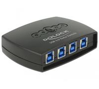 DeLock Commutateur USB 5 Gb/s 4 PC vers 1 appareil