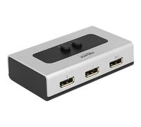 DeLock - Commutateur vidéo/audio - 2 x DisplayPort - Ordinateur de bureau