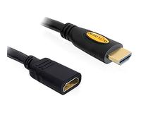 Delock Compatible High Speed HDMI with Ethernet - HDMI-Verlängerungskabel - 1 m