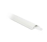 DeLOCK Conduite de câble 30 x 8 mm - longueur 1 m, blanc