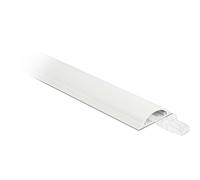 DeLOCK Conduite de câble 30 x 8 mm - longueur 1 m, blanc