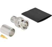 DELOCK Connecteur BNC à sertir RG-11 avec gaine thermorétractable