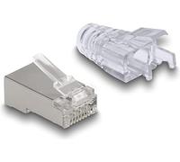 Delock Connecteur modulaire RJ45 avec Ouverture Avant (Easy Connect)