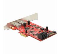 Delock Contrôleur Speicher/USB3.0 - USB 3.0 / SATA 6Gb/s Low Profile - 600 MBps