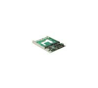 Delock Converter 2.5" SATA 22 pin > mSATA with RAID - Contrôleur de stockage (RAID) - 2 Canal - SATA 6Gb/s - RAID RAID 0, 1, JBOD - SATA 6Gb/s G