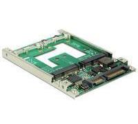 Converter 2.5" SATA 22 pin > mSATA with RAID - Contrôleur de stockage (RAID) - 2 Canal - SATA 6Gb/s - RAID RAID 0, 1, JBOD - SATA 6Gb/s