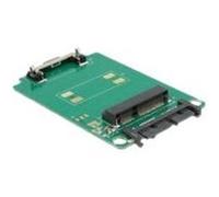 Delock Converter Micro SATA 16 Pin > mSATA full size - Contrôleur de stockage - mSATA - SATA 3Gb/s - SATA 3Gb/s G