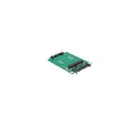 Delock Converter Micro SATA 16 Pin > mSATA full size - Contrôleur de stockage - mSATA - SATA 3Gb/s - SATA 3Gb/s