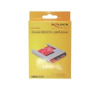 Delock Converter SATA 22 pin > mSATA with 2.5" Frame - Adaptateur d'interface - mSATA - mSATA - SAS 6Gb/s, SATA 6Gb/s