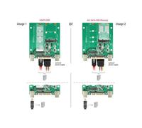 Converter SATA - USB 3.1 type B socket> M.2 - mSATA slot Contrôleur de stockage mSATA, M.2 M.2 Card - mSATA SATA 3Gb-s,.