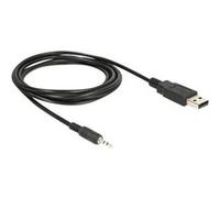 DELOCK 83788 - Câble prise USB TTL série > prise jack 2,5 mm 3 broches, 1,8 m (