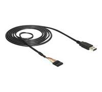 Delock Converter USB 2.0 > Serial-TTL 6 pin socket Pinheader 1.8 m (5 V) - Adaptateur série - USB - série G