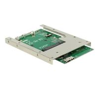 Delock Converter USB 3.0 > mSATA with 2.5? Frame - Contrôleur de stockage - mSATA - mSATA profil bas - 5 Go/s - SATA 3Gb/s, USB 3.0