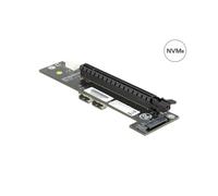 DeLOCK Convertisseur 2 x SFF-8654 vers PCIe x16 avec Bifurcation, support NVMe, 8 lignes PCIe, 150 x 40 x 21 mm